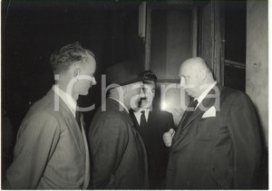 1956 TORINO Omicidio RIGALDI-BERTALOTTO - Avvocato DE MARCHI in tribunale *Foto