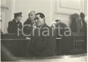 1958 TORINO Delitto CODECÀ - Testimone Emilio FRANZOSI depone durante l'udienza