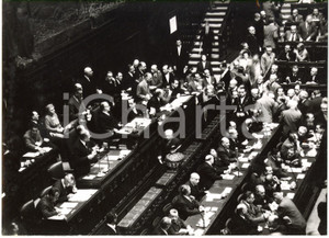 1955 ROMA Montecitorio - PARLAMENTO elegge Presidente della Repubblica (2) *Foto