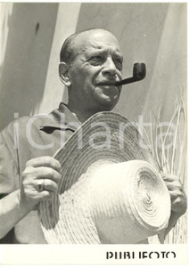 1958 (ma 1955 ca) NAPOLI - Cesare Giulio VIOLA - Ritratto con pipa e cappello 