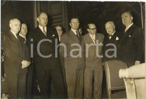 1957 PARIS Quai d'Orsay - Riunione dei ministri degli esteri CEE *Foto 
