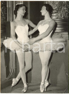 1953 PARIS Opéra national - Jacqueline MINAZZOLI et Jacqueline TOUSSAINTE *Photo