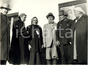 1958 TORRE PELLICE (TO) Villa Olanda - Anziani profughi russi espulsi dalla Cina