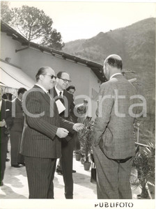 1953 PORTOFINO Cristiano RIDOMI all'inaugurazione nuovo trasmettitore RAI GE 1