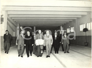 1958 GENOVA Inaugurazione succursale FIAT - Cardinale Giuseppe SIRI (1) *Foto