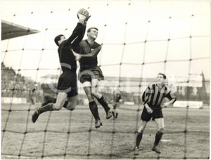 1960 BERGAMO CALCIO Partita ATALANTA vs GENOA 2-1 - Parata di Zaccaria COMETTI