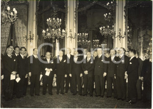 1959 ROMA Giuramento Governo SEGNI II - Giovanni GRONCHI con i ministri *Foto