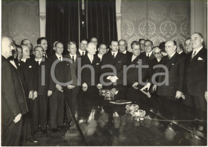1959 ROMA VIMINALE Governo SEGNI II - Giuramento dei sottosegretari *Foto 18x13