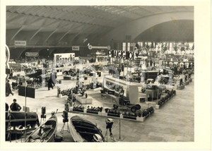 1957 TORINO Mostra del Ciclo e del Motociclo - Interno del padiglione espositivo