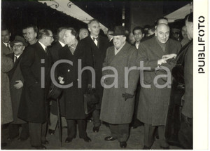 1955 ROMA - Massimo MAGISTRATI Pietro QUARONI Roger SEYDOUX Michele SCAMMACCA