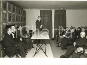 1958 MILANO MITAM - Discorso inaugurale di Dino ALFIERI *Foto 18x13 cm