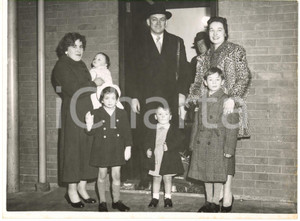 1958 LONDON AIRPORT - Eire ambassador to Britain Hugh McCANN with his family
