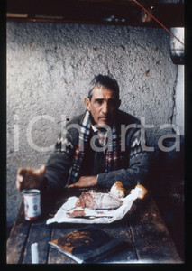 35mm vintage slide*1986 ROMANCE Walter CHIARI in una scena del film