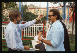 35mm vintage slide*1991 IL COMMISSARIO CORSO Diego ABATANTUONO Alberto SIRONI 