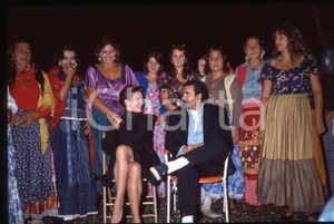 35mm vintage slide*1991 COMMISSARIO CORSO Diego ABATANTUONO Maddalena CRIPPA 8