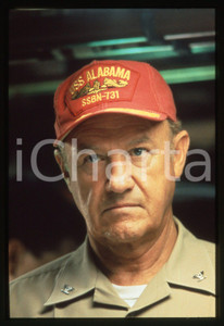 35mm vintage slide*1995 CRIMSON TIDE Gene HACKMAN Ritratto dell'attore