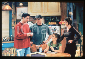 35mm vintage slide*1995ca FRIENDS -Jennifer ANISTON David SCHIWMMER Matt LeBLANC
