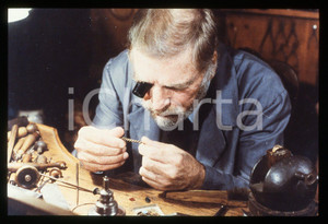35mm vintage slide*1988 LA BOTTEGA DELL'OREFICE Burt LANCASTER Scena del film 4
