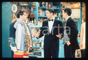 35mm vintage slide*1995ca FRIENDS - David SCHIWMMER Matt LeBLANC Scena del film > SOVRASCRIVERE