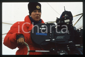 35mm vintage slide*1998 BIN ICH SCHON?- Doris DORRIE La regista sul set del film