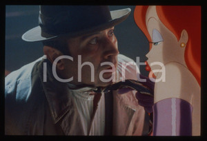 Fotografia d epoca originale 35mm vintage slide1988 WHO FRAMED ROGER RABBIT Bob HOSKINS e Jessica RABBIT 1 1