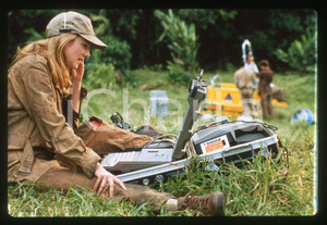 35mm vintage slide* 1995 CONGO - Laura LINNEY in una scena del film