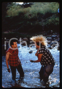 35mm vintage slide*1987 DUDES - Jon CRYER e Daniel ROEBURCK Scena del film