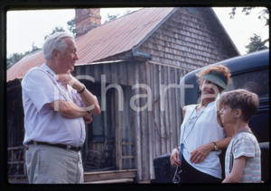 35mm vintage slide*1998 SHADRACH Scott TERRA Susanna STYRON sul set del film