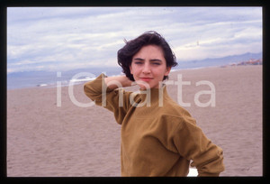 35mm vintage slide* 1995ca VENEZIA LIDO Inês de MEDEIROS Ritratto dell'attrice 3