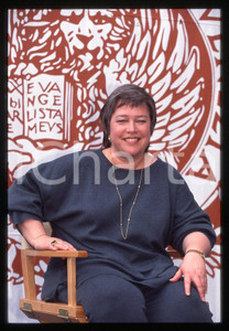 35mm vintage slide*1993 VENEZIA Kathy BATES alla Mostra del Cinema - Ritratto 7