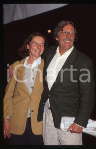 35mm vintage slide*1993 VENEZIA Jean ROCHEFORT e Françoise VIDAL Ritratto (2)