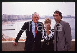 35mm vintage slide* 1989 FESTIVAL CANNES - Jane FONDA Gregory PECK Jimmy SMITS 7
