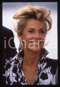 35mm vintage slide* 1989 FESTIVAL CANNES - Jane FONDA - Ritratto dell'attrice 25