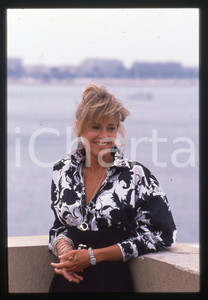 35mm vintage slide* 1989 FESTIVAL CANNES - Jane FONDA - Ritratto dell'attrice 31
