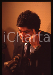 Fotografia d epoca originale 35mm vintage slide 1991 ca MILANO Claudio MARTELLI Prefettura 8 1