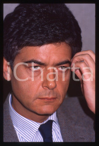 Fotografia d epoca originale 35mm vintage slide 1988 MILANO Claudio MARTELLI Casa della Cultura 9 1