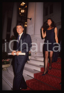 Fotografia d epoca originale 35mm vintage slide 1990 ca Claudio MARTELLI Rosy GRECO 2 1