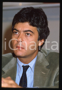 Fotografia d epoca originale 35mm vintage slide 1987 ca Claudio MARTELLI Convegno PSI 12 1