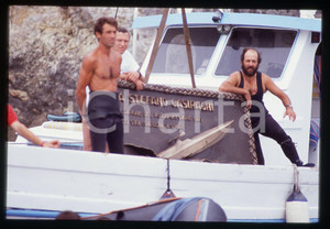 35mm vintage slide* 1991 PORTO ERCOLE Cerimonia per Stefano CASIRAGHI (2)