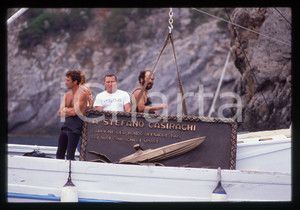 35mm vintage slide* 1991 PORTO ERCOLE Cerimonia per Stefano CASIRAGHI (10)