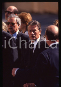 35mm vintage slide* 1990 PRINCIPATO DI MONACO Alain DELON Funerali CASIRAGHI (7)
