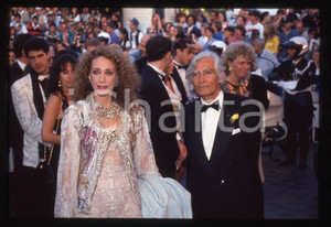 35mm vintage slide* 1994 CANNES Marisa BERENSON Costanzo MUTTI (9)