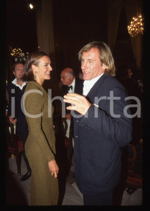 35mm vintage slide* 1997 VENEZIA Gérard DEPARDIEU Carole BOUQUET Festival (12)