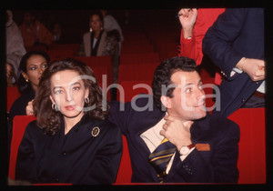 35mm vintage slide* 1990ca ITALIA COSTUME Maria Rosaria OMAGGIO a un evento (5)