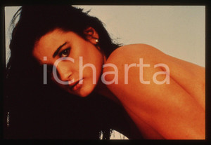 35mm vintage slide* 1995ca COSTUME Demi MOORE in topless Ritratto (2)