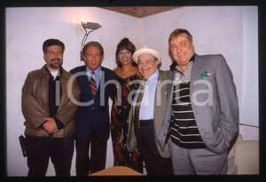 35mm vintage slide*1998 VIVA NAPOLI Mike BONGIORNO Aurelio FIERRO Mario MEROLA 5