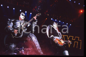 35mm vintage slide* 1999 FORUM DI ASSAGO Gene SIMMONS Ace FREHLEY dei KISS (6)