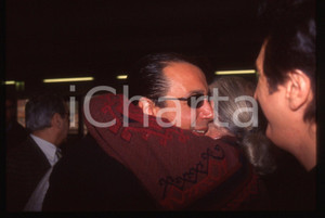 Fotografia d epoca originale 35mm vintage slide 1996 SANREMO Umberto BINDI e Federico SALVATORE 1 1