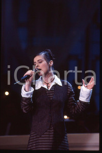 35mm vintage slide* 1993 FESTIVAL ITALIANO Lisa STANSFIELD Ritratto cantante (2)