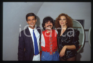 35mm vintage slide* 1985ca MUSICA Iva ZANICCHI con Rolando ELISEI Ritratto (3)